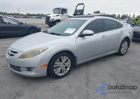 2010 Mazda Mazda6 I Touring Plus z USA, uszkodzony, nr VIN 1YVHZ8CH8A5M17115